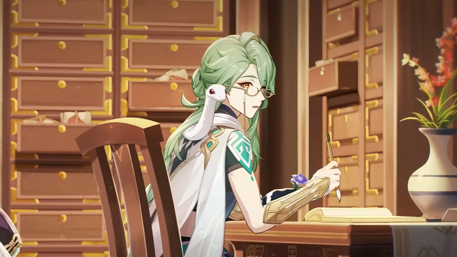 Baizhu is an amazing healer (Image via HoYoverse)